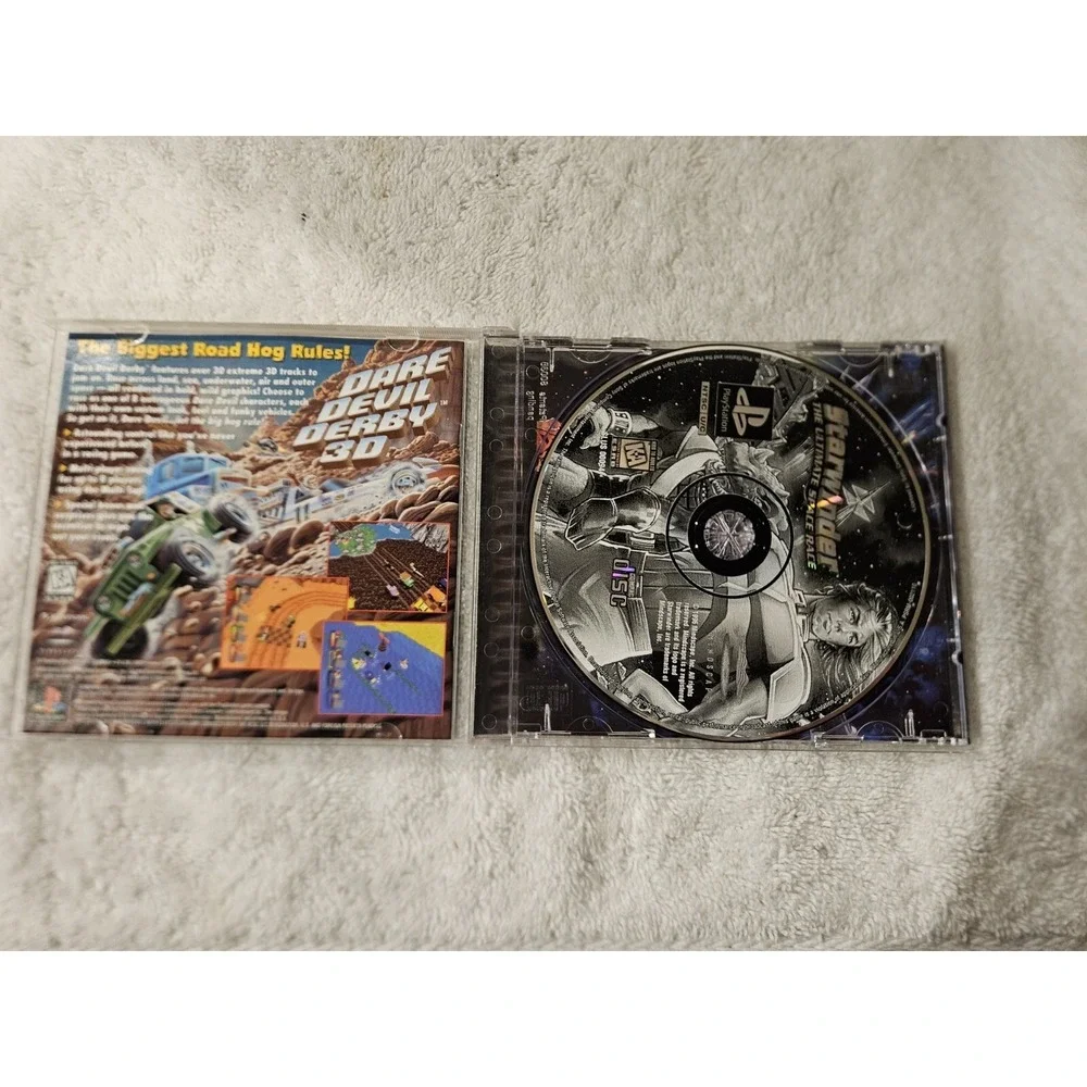 Starwinder: The Ultimate Space Race (Sony PlayStation 1 PS1, 1996) Complete CIB